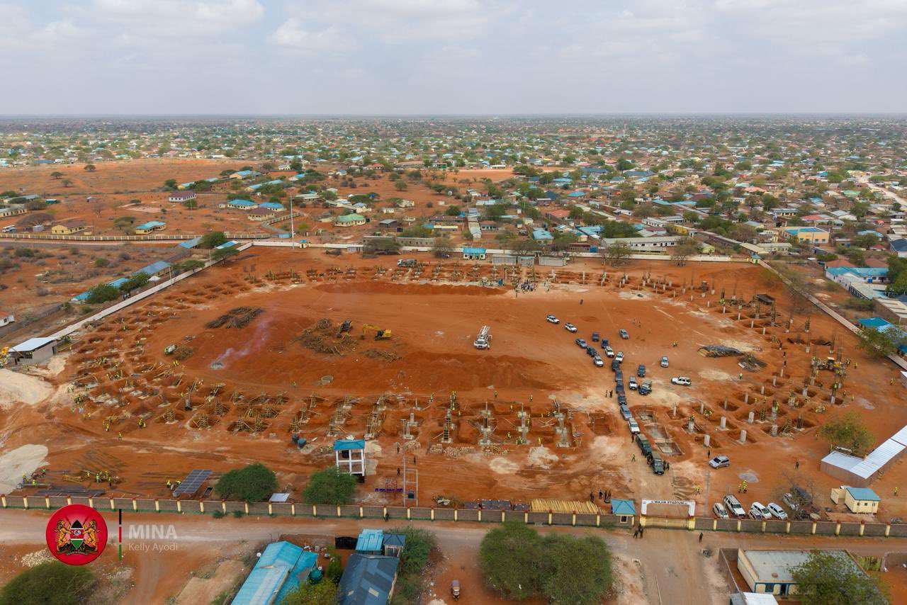 Government Inspects Upgrades at Wajir Stadium Ahead of Madaraka Day Celebrations