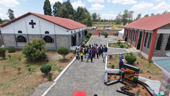 The refurbished Kiambaa Church The refurbished Kiambaa Church