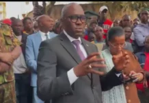 PS Korir to Burundians: We are Sorry for What Has Happened to You . Kenya's Foreign Affairs PS Korir Singoei at the Embassy of Burundi