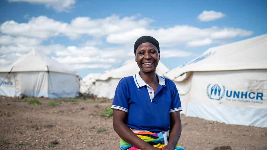 A Refugee in a UNHCR Camp(Image Courtesy UNHCR) A Refugee in a UNHCR Camp(Image Courtesy UNHCR)
